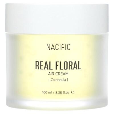 Nacific,Real Floral, Air Cream, Calendula , 3.38 fl oz (100