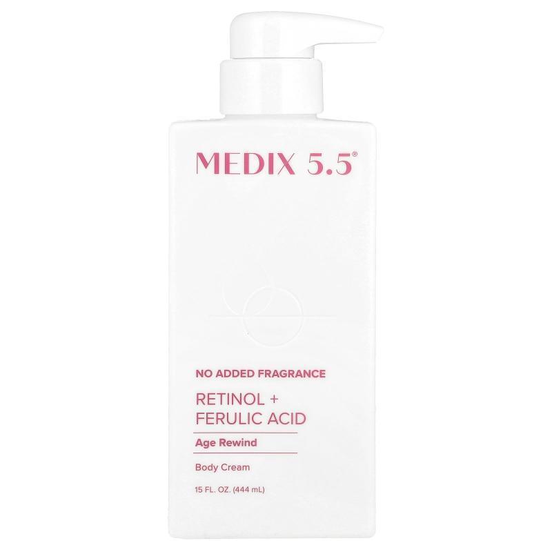 Medix 5.5,身体乳，视黄醇 + 阿魏酸，15 液量盎司（444 毫升）