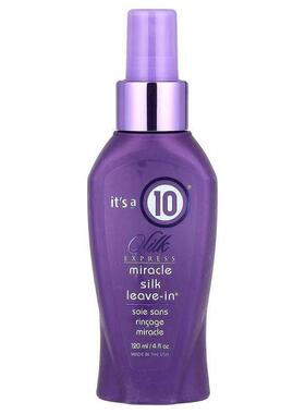 It's a 10,Silk Express，奇迹，Silk Leave-In®，4 液量盎司（12