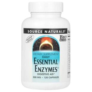 源美,日常 Essential Enzymes®，500 毫克，120 粒胶囊