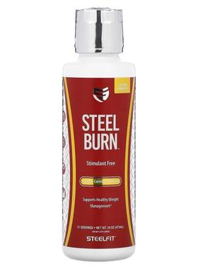 SteelFit USA,Steel Burn，海岛菠萝，3,000 毫克，16 盎司（473
