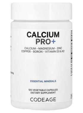 Codeage复合维生素矿物质Calcium Pro+钙镁锌膳食补剂
