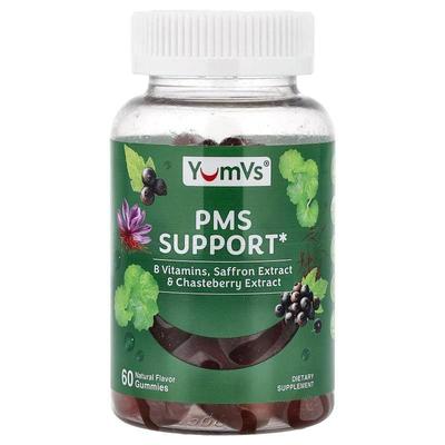 YumVs,PMS Suport Gummies, Natural, 60 Gummies