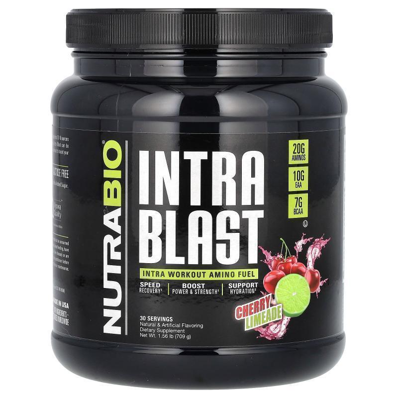 Nutrabio Labs,Intra Blast, Intra Workout Amino Fuel, Cherry