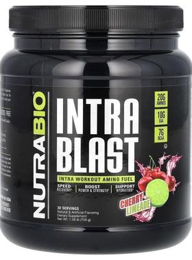 Nutrabio Labs,Intra Blast, Intra Workout Amino Fuel, Cherry