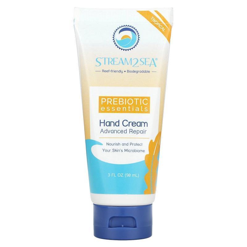 Stream2Sea,Prebiotic Essentials, Hand Cream, Tropical, 3 fl