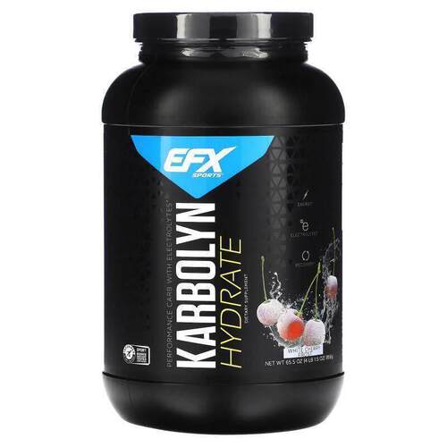EFX,Karbolyn Hydrate, White Cherry Frost, 4 lb 1.5 oz