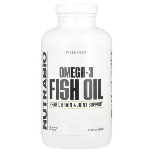 Nutrabio Labs,Omega-3 鱼油