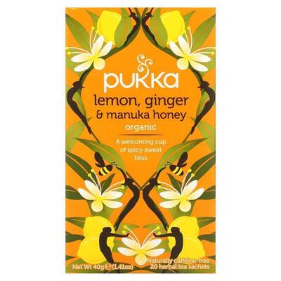 普卡,Lemon Ginger &amp;amp;amp;amp; Munka Honey Tea, 20
