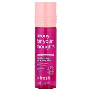 b.fresh,Peony For Your Thoughts, Mind Focusing Hair + Body M