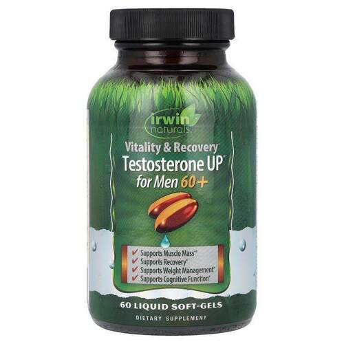 爱乐能,Testosterone UP for Men 60+, 60 Liquid Softgels