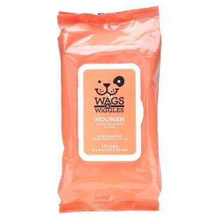 Wags &amp; Wiggles,Nourish, Moisturizing Wipes For Dogs,