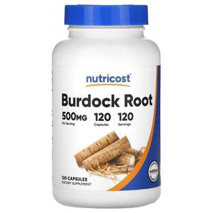 Nutricost,Burdock Root, 500 mg, 120 Capsules