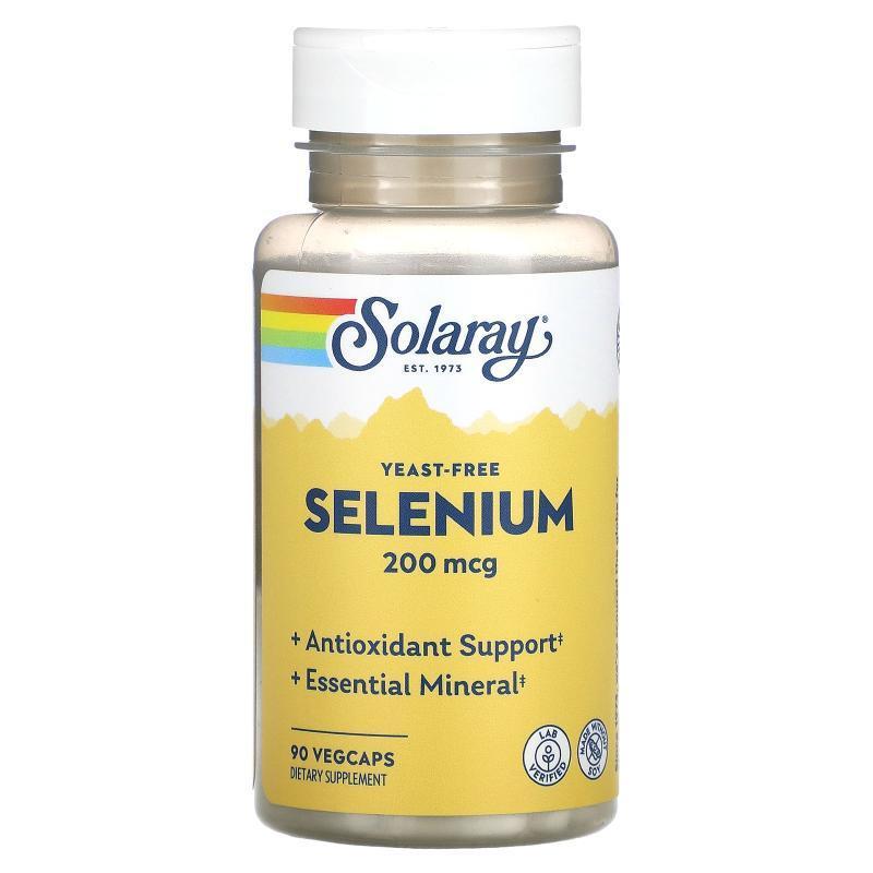 Solaray,Selenium, 100 mcg , 100 VegCaps