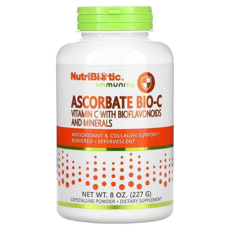 NutriBiotic生物类黄酮和矿物质的维生素C粉