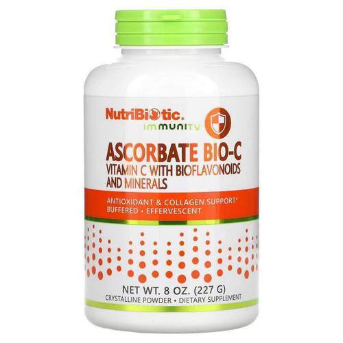 NutriBiotic生物类黄酮和矿物质的维生素C粉
