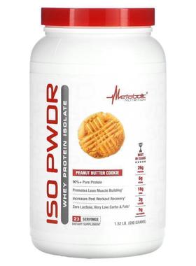 Metabolic Nutrition,ISOpwdr, Whey Protein Isolate