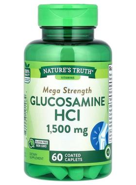 Nature's Truth,Glucosamine HCl, Mega Strength, 1,500 mg, 60