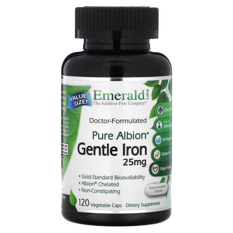 Emerald Laboratories,Pure Albion, Gentle Iron, 25 mg