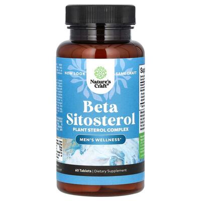 Natures Craft,Beta Sitosterol, Plant Sterol Complex