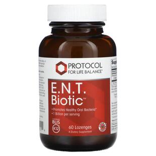 Protocol for Life Balance,E.N.T.Biotic，10 亿，60 锭剂