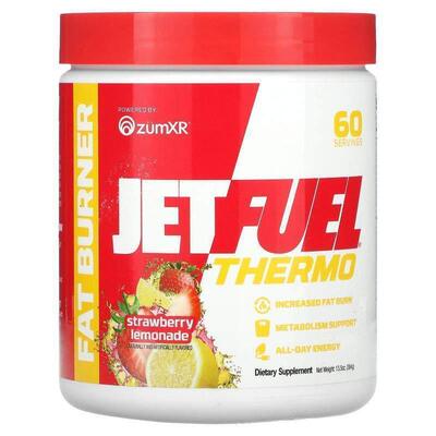 GAT,JetFuel Thermo, Fat Burner, Strawberry Lemonade, 13.5 oz