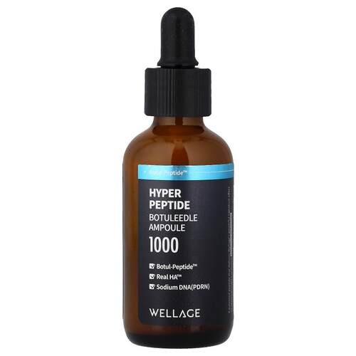 Wellage,Hyper Peptide Botuleedle Ampoule 1000, 1.69 fl oz (5
