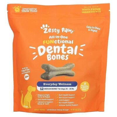 Zesty Paws,All-in-One Functional Dental Bones