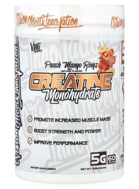 VMI Sports,Creatine Monohydrate, Peach Mango Rings