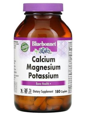 Bluebonnet Nutrition,钙，镁，钾复合丸