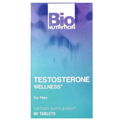 Bio Nutrition,Testosterone Wellness, For Men, 60 Tablets