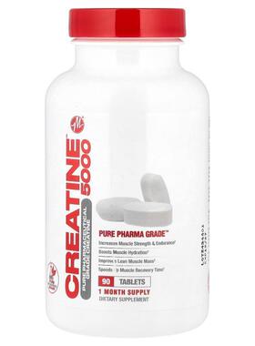 Metabolic Nutrition,Creatine™ 5000，5000 毫克，90 片（每片 1