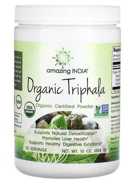 Amazing India,有机三果宝，16 盎司（454 克）