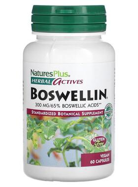 自然加,Herbal Actives，乳香，300 毫克，60 粒全素胶囊