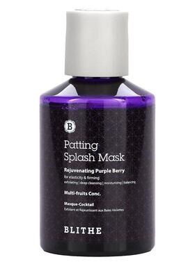 Blithe,Patting Splash Beauty Mask, Rejuvenating Purple Berry