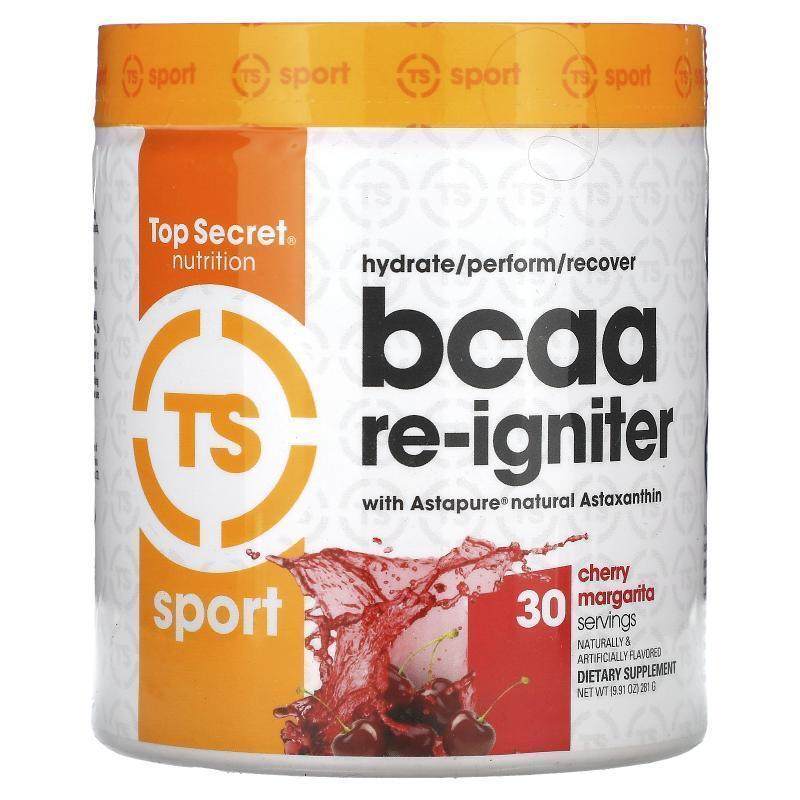 Top Secret Nutrition, LLC,Sport, BCAA Re-Igniter with Astapu