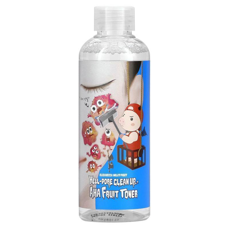伊丽莎白,Hell-毛孔清理，AHA水果爽肤水, 200毫升