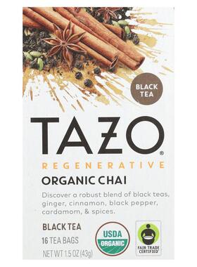 星巴克泰舒茶,Regenerative, Black Tea, Organic Awake
