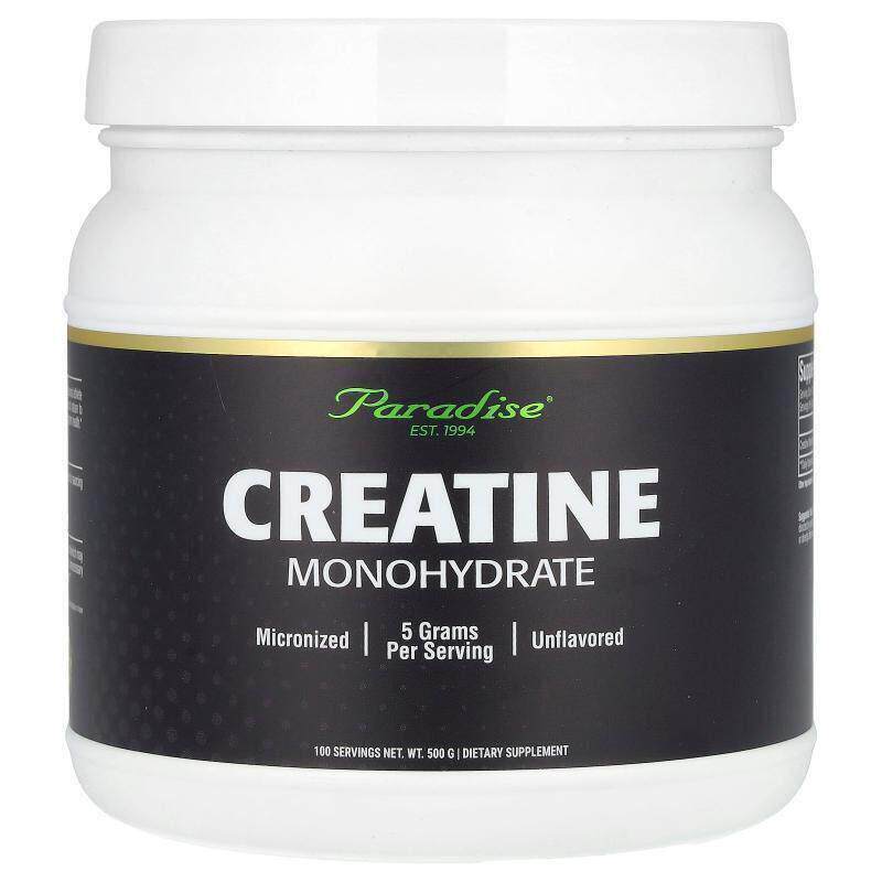 Paradise Herbs,Creatine Monohydrate, Unflavored, 500 g图片
