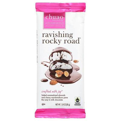 Chuao Chocolatier,Milk Chocolate Bar, Ravishing Rocky Road