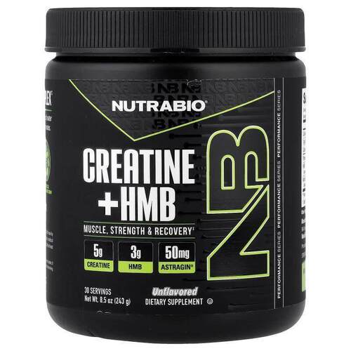 Nutrabio Labs,Creatine + HMB, Unflavored