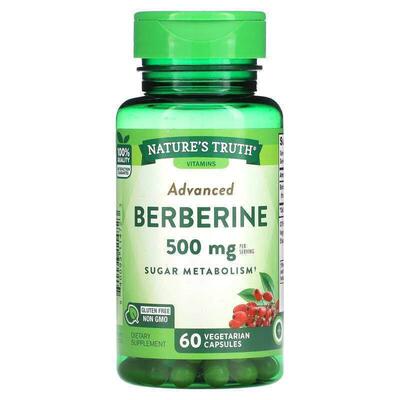 Nature's Truth,Advanced Berberine, 250 mg, 60 Vegetarian Cap