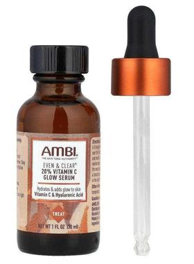 AMBI,Even & Clear®20% 维生素 C 亮泽精华补水保湿光泽透亮