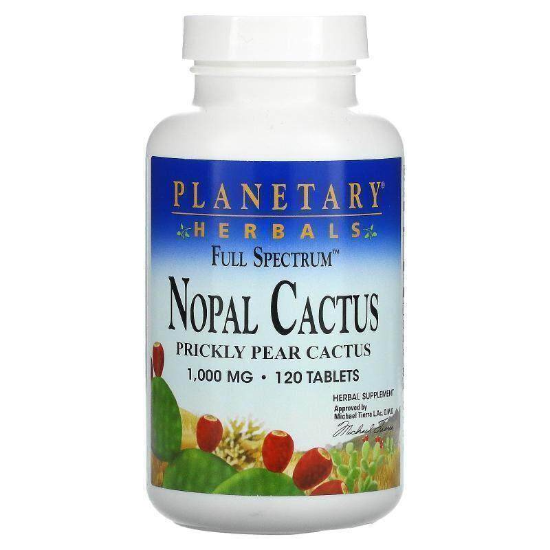 Planetary Herbals,多面胭脂仙人掌，1,000 毫克，120 片