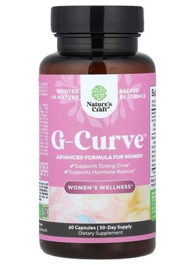 Natures Craft,女性健康，G-Curve™，60 粒胶囊