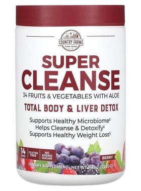 Country Farms,Super Cleanse, Organic Juice Cleanse, Pomegran