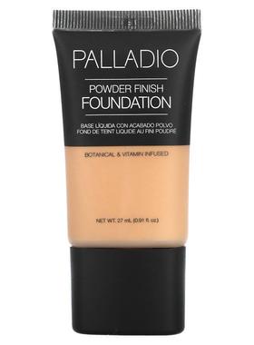贝拉蒂,Powder Finish Foundation, Vanilla PFS03, 0.91 fl oz (