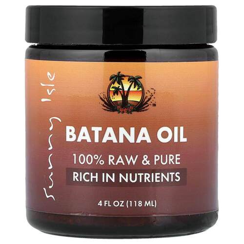 Sunny Isle,100% Raw & Pure Batana Oil, 4 fl oz (118 ml)