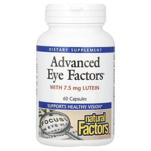 Natural Factors,高级眼部因子，60 粒胶囊