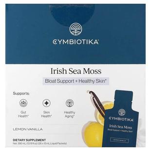 Cymbiotika,Irish Sea Moss, Lemon Vanilla, 26 Liquid Packets,